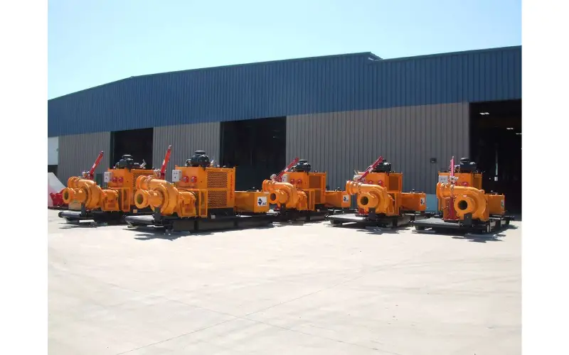 dredge booster pump