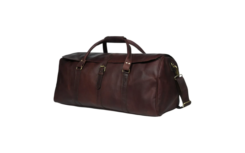 Rugged Men’s Vintage Leather Duffle Bags for Every Adventure